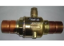 ball valve Castel with charge connection Mod. 6590/M64A